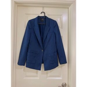 the limited women blue blazer size M